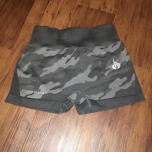 Ryderwear Camo Seamless Booty Shorts